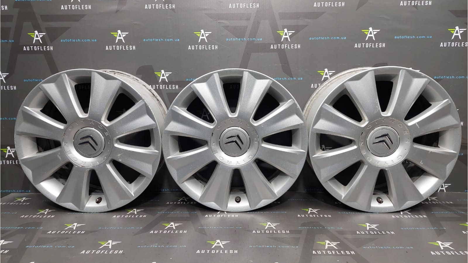 Диски R17, 6.5Jx17CH4/ ET26; 4x108, 5402K5, 7844-A Toka-Toka Citroen C4 бу